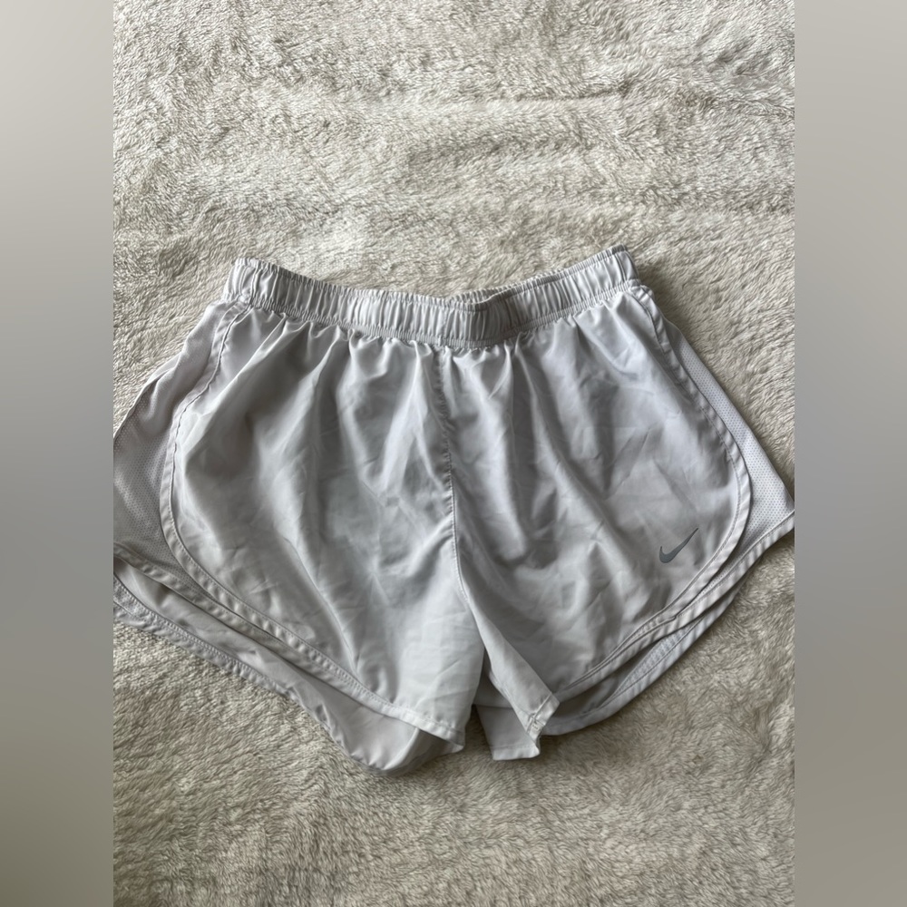 White Nike Dri-Fit Short